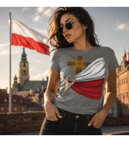 KOSZULKA DAMSKA PATRIOTYCZNI PL